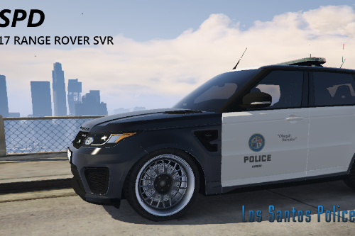 LSPD Livery for 2017 Police Range Rover SVR